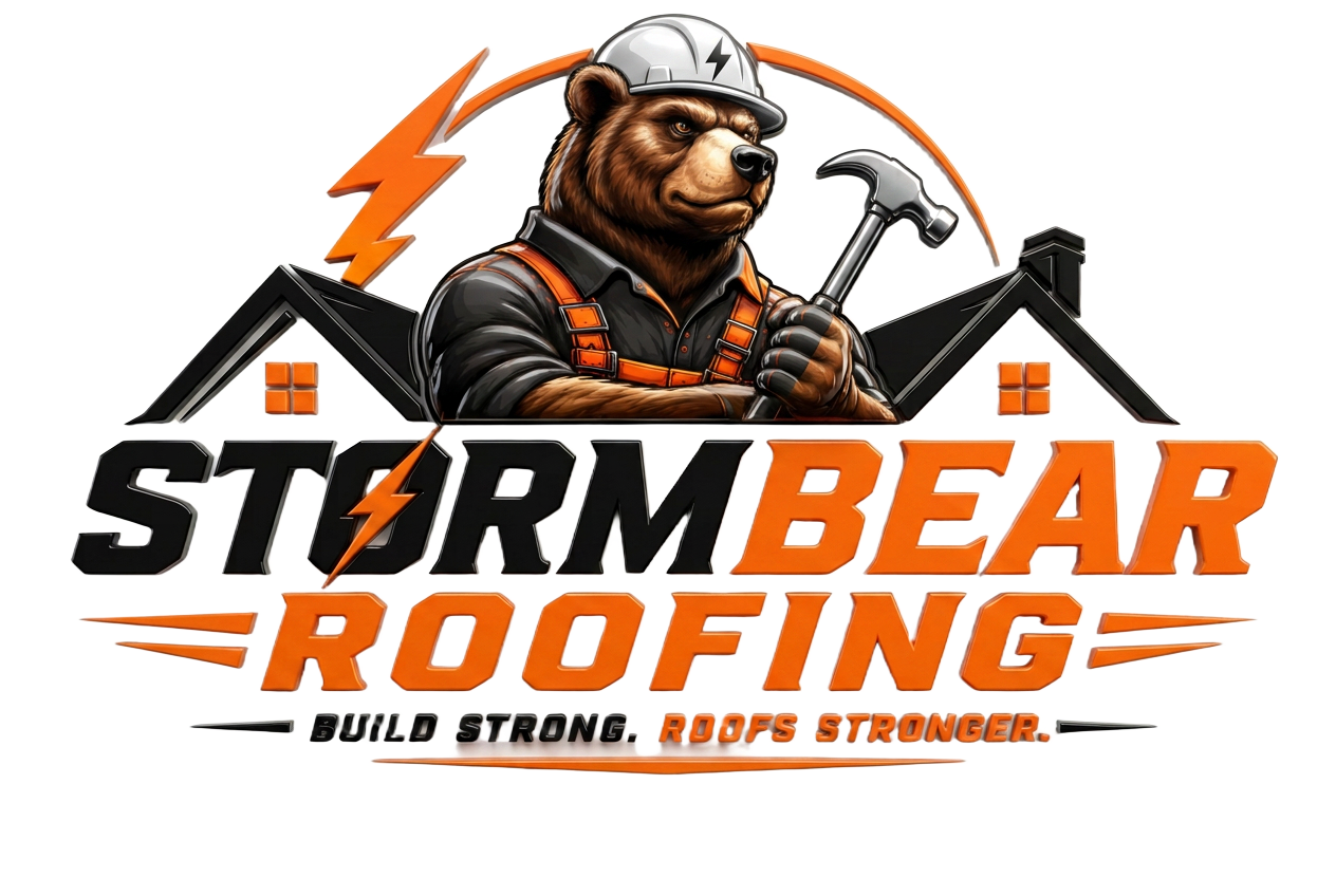 StormBear Roofing Repair Expert 3D emblem